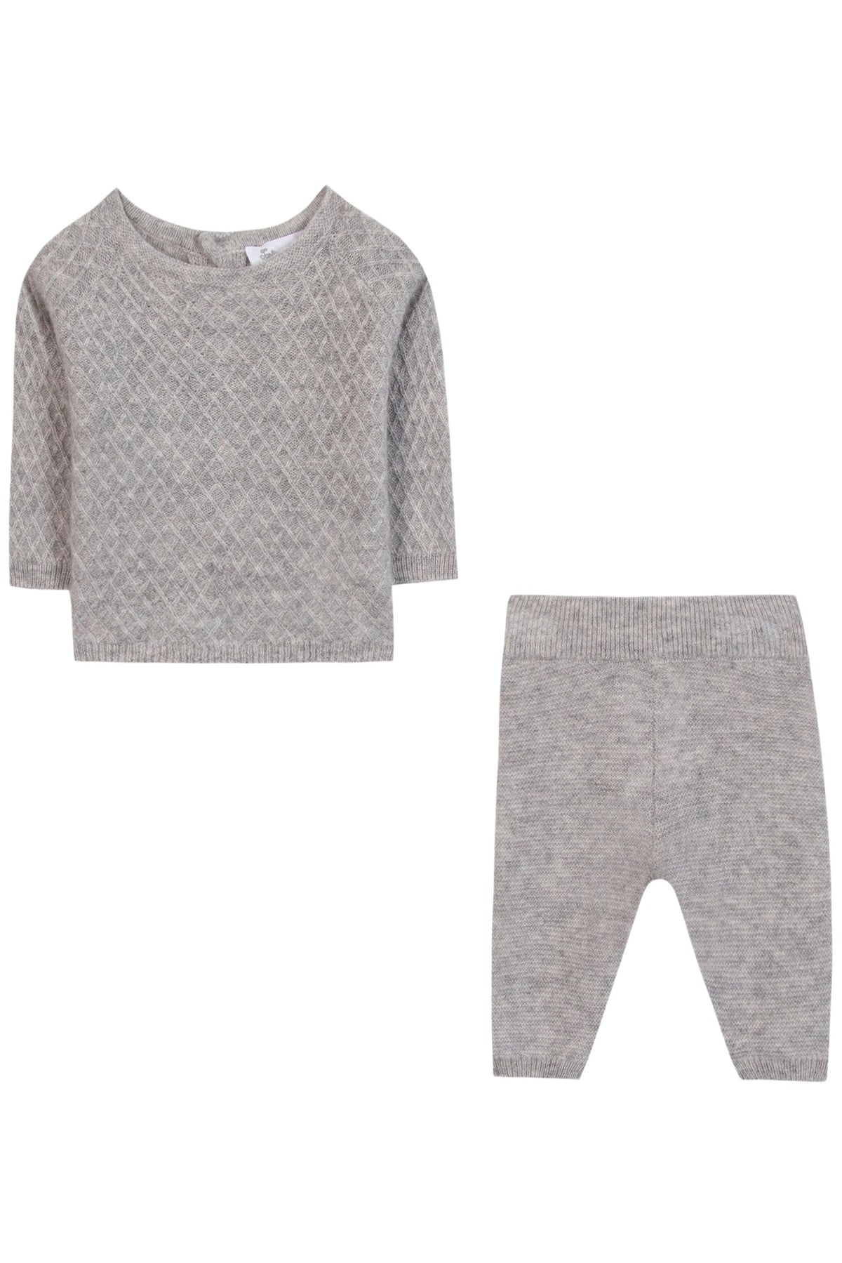 Ensemble en coton - Gris clair