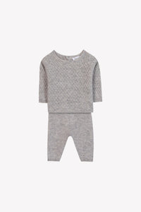 Ensemble en coton - Gris clair