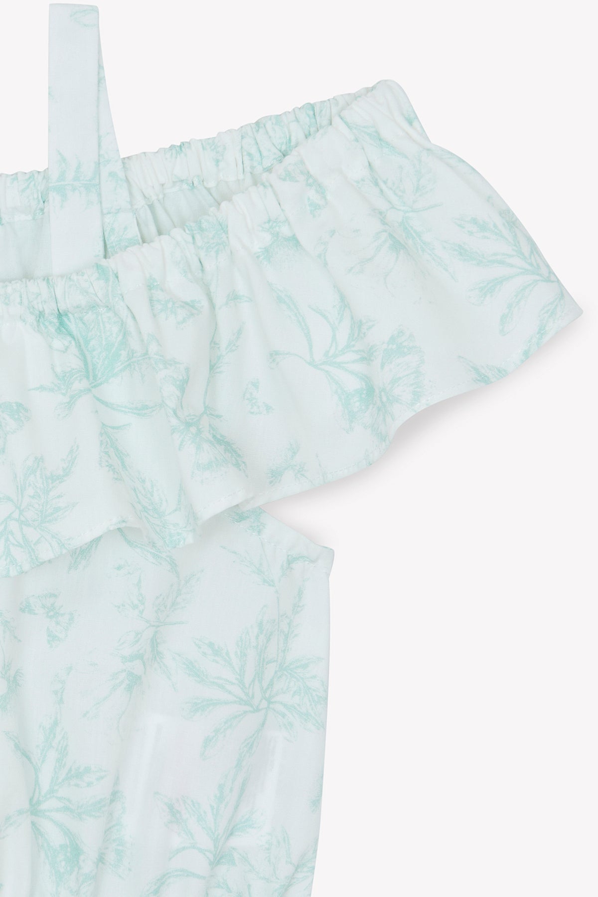 Vert D'Eau / Ensemble Long - Vert D'Eau Inspiration Toile De Jouy