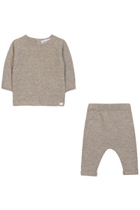 Ensemble long - Greige chiné