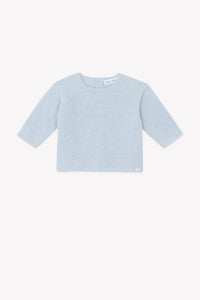Bleu Céleste Chiné / Ensemble Long - Bleu Chiné