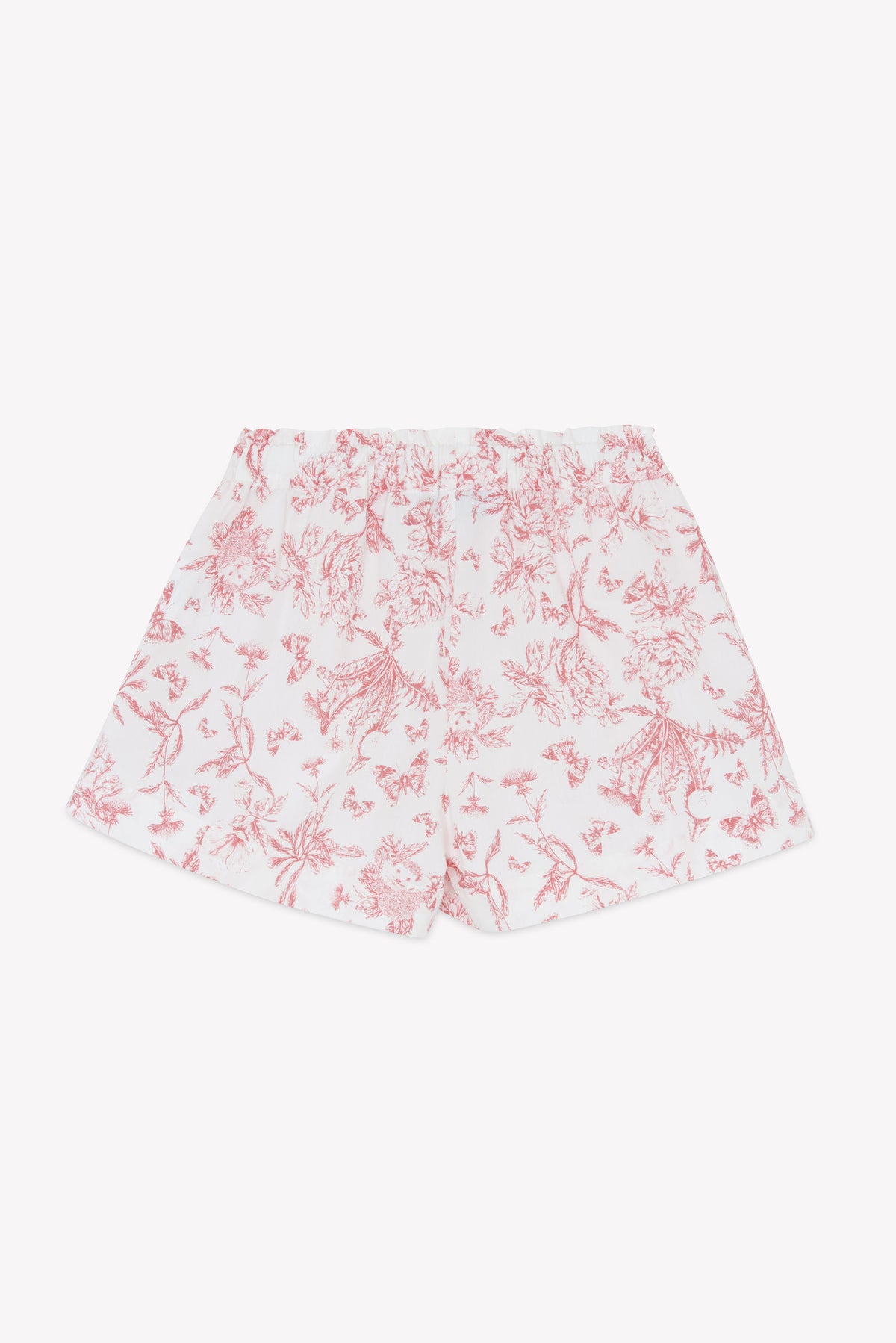 Ensemble court - Praline inspiration Toile de Jouy