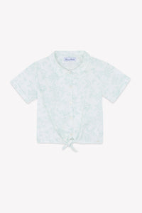 Ensemble court - Praline inspiration Toile de Jouy