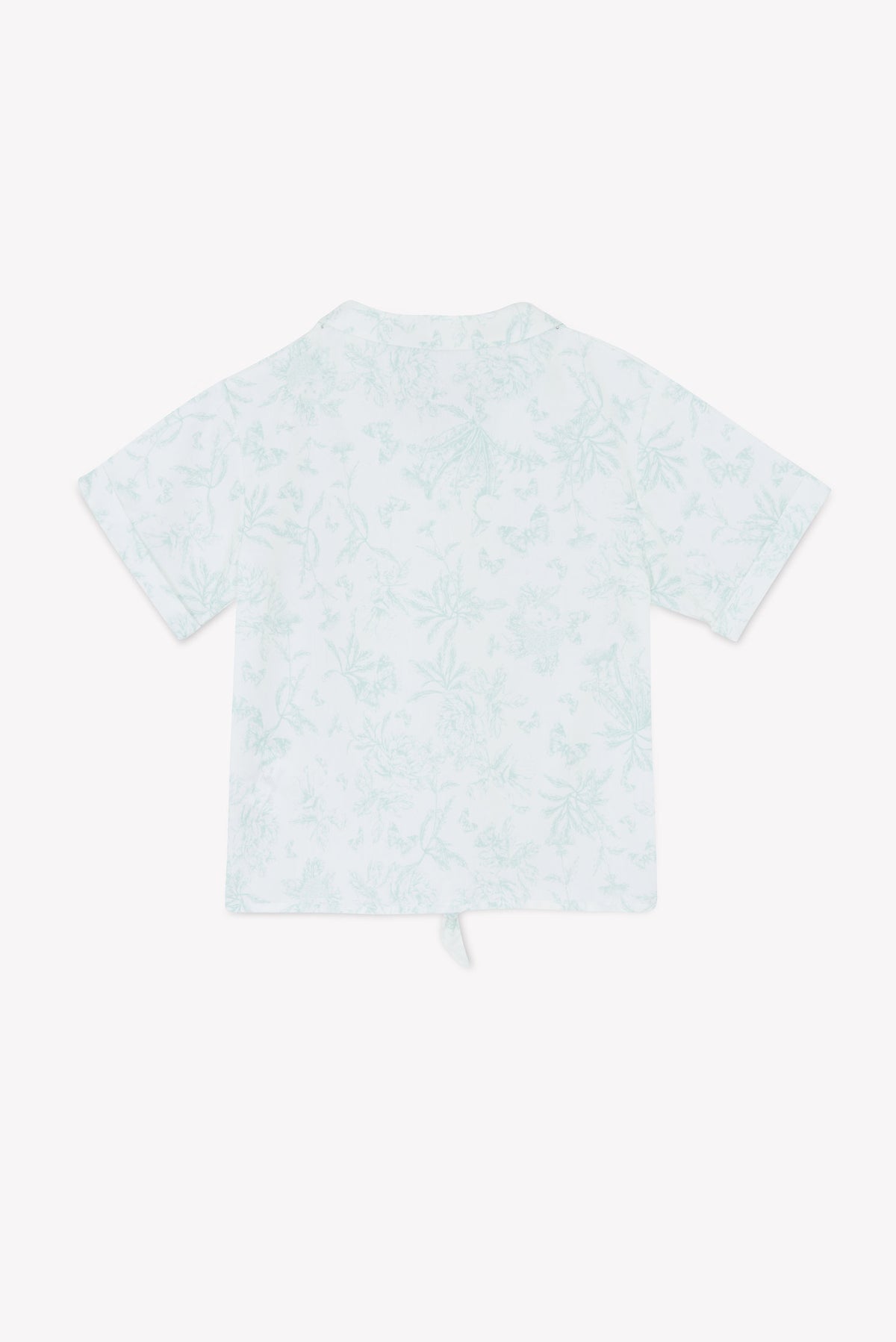 Ensemble court - Praline inspiration Toile de Jouy