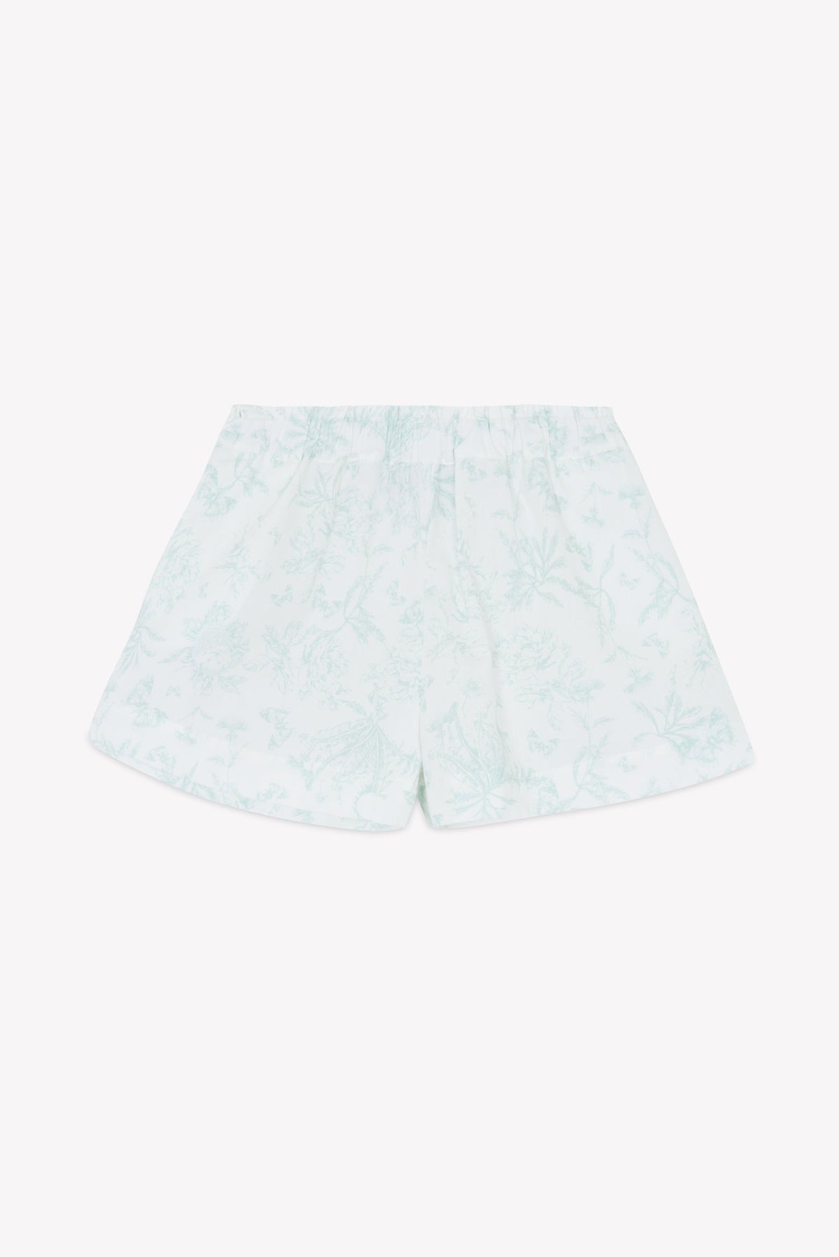 Ensemble court - Praline inspiration Toile de Jouy