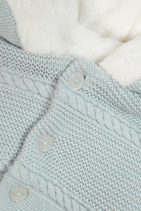 Céleste Chiné / Manteau - Bleu Chiné