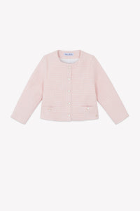 ZNO PICS // Veste - Rose poudré tweed