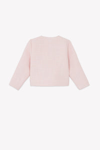 ZNO PICS // Veste - Rose poudré tweed
