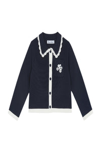 Veste - Marine laine