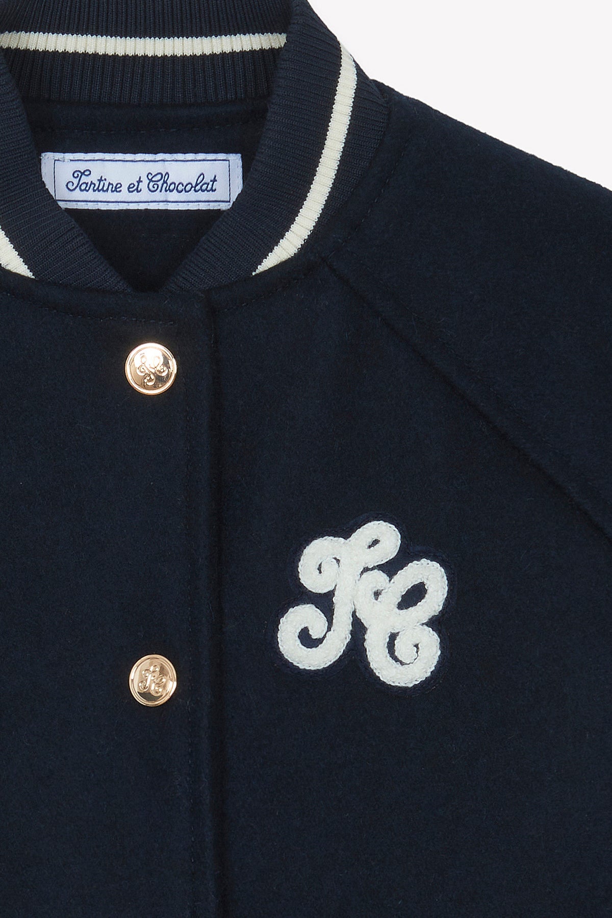 Marine / Veste Teddy - Marine