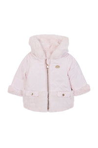 Doudoune - Rose pale réversible