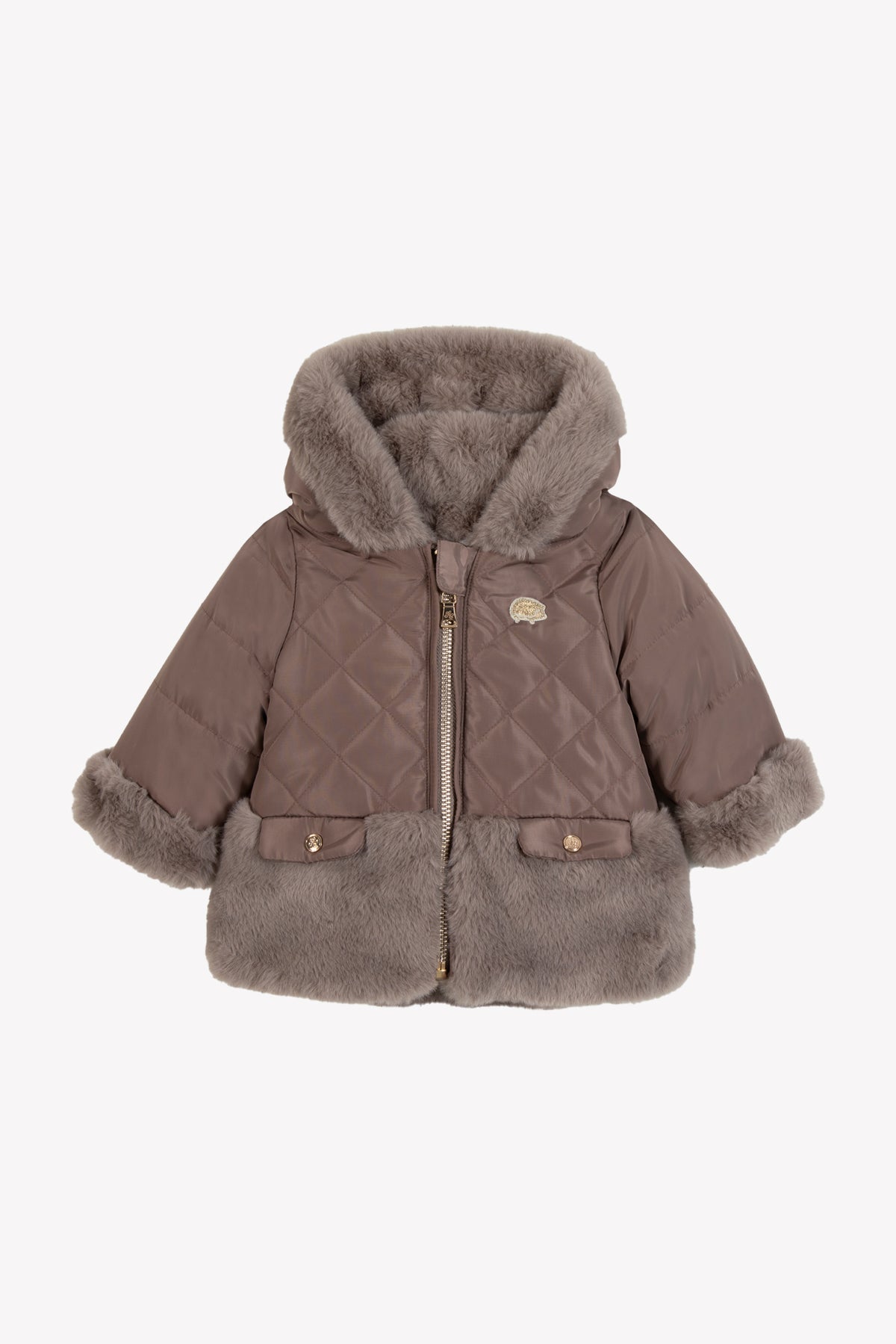 Taupe / Doudoune - Taupe Réversible