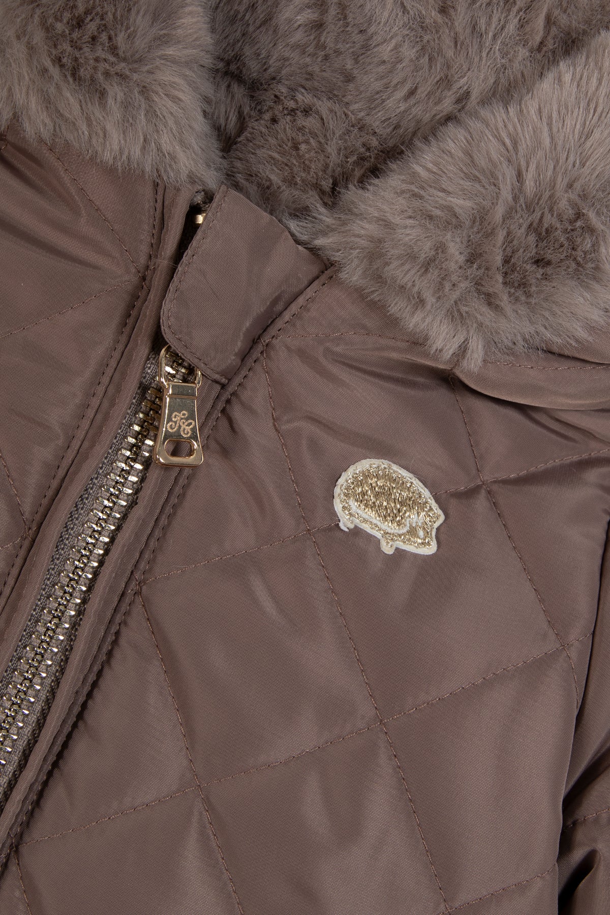 Taupe / Doudoune - Taupe Réversible