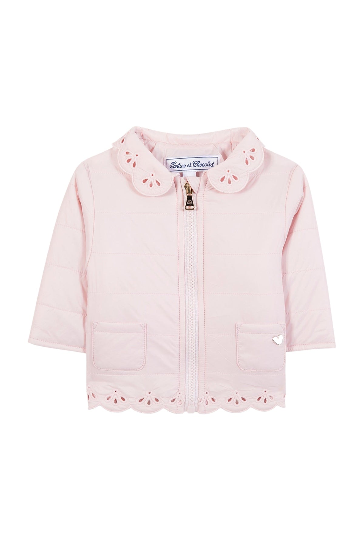 Sous-doudoune petits tresors - Rose pâle
