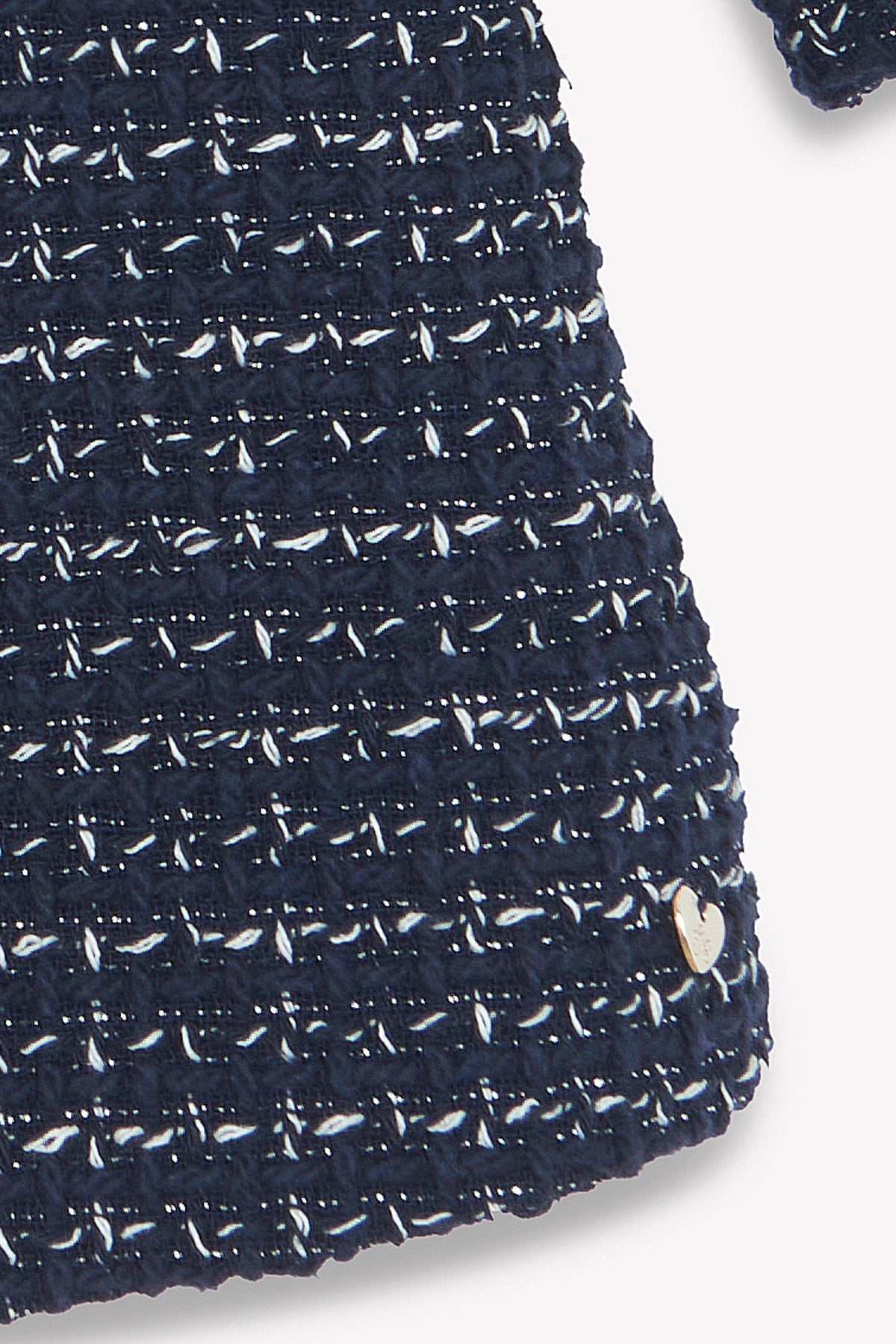 Marine / Manteau - Marine En Tweed