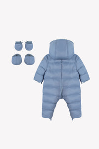 Bleu Grisé / Combinaison Pilote - Bleu Grisé Réversible