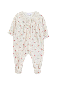 Pyjama - Ecru fleurs