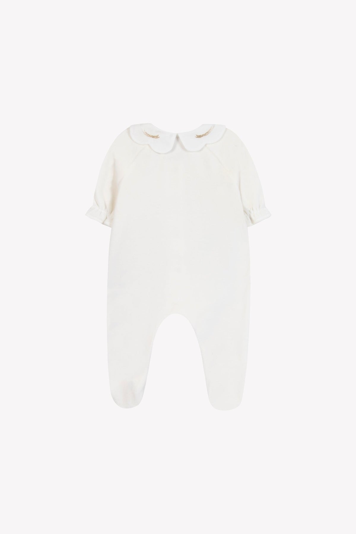 Pyjama nuit en coton - Nacre