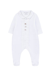 Pyjama nuit en coton - Blanc