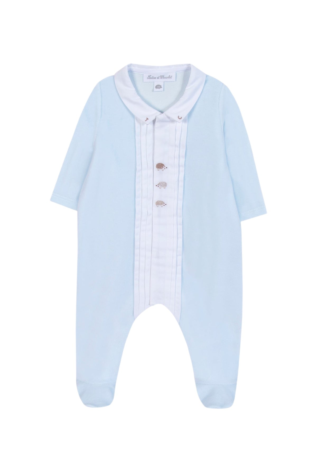 Pyjama - Bleu ciel hérisson
