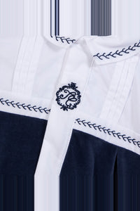 Pyjama nuit en coton - Bleu marine