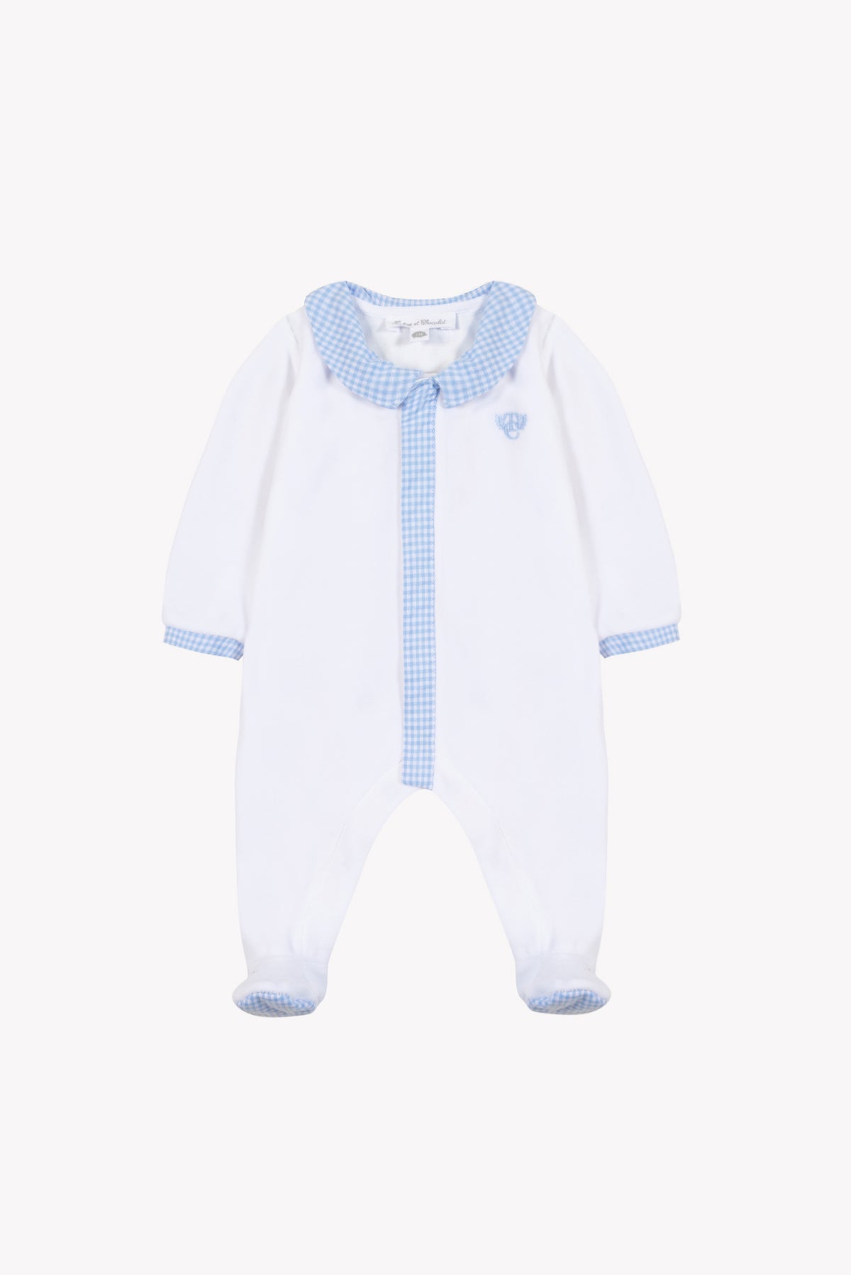 Blanc / Pyjama - Blanc Plis Religieux