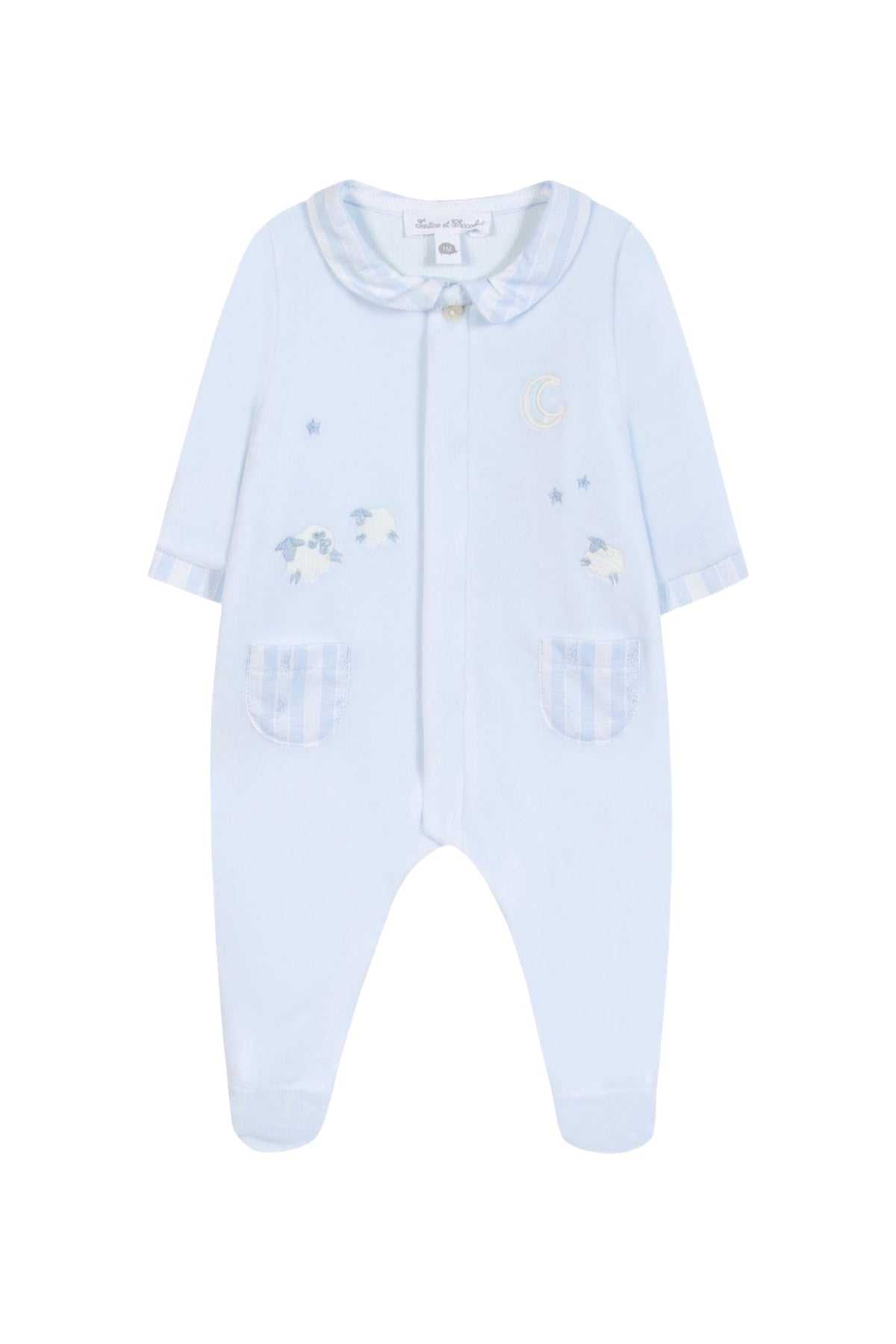 Pyjama nuit - Bleu céleste