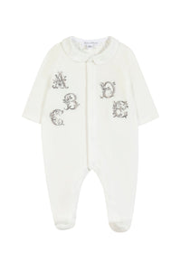 Pyjama - Ecru abécédaire