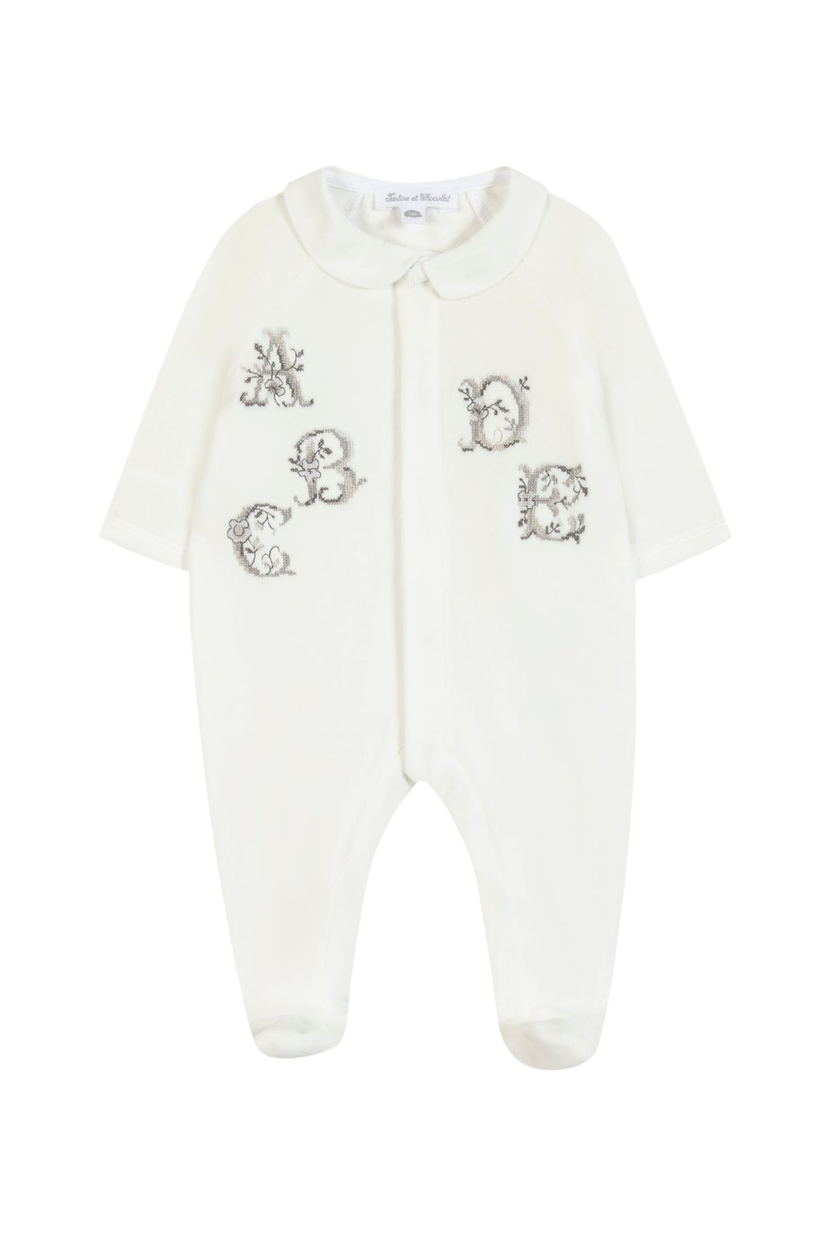 Pyjama - Ecru abécédaire