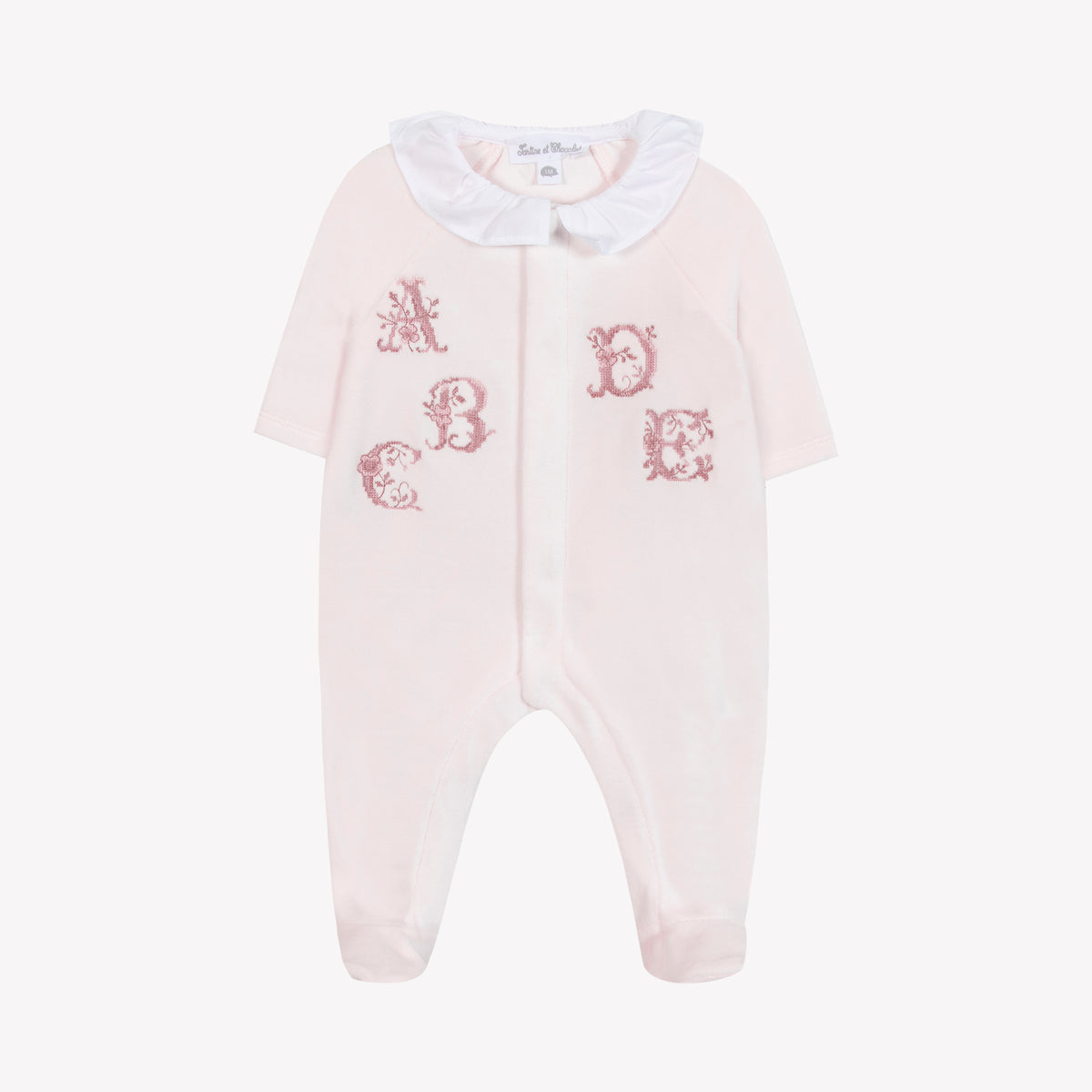 Rose Pâle / Pyjama - Rose Pâle Abécédaire