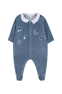 Pyjama - Bleu orage abécédaire