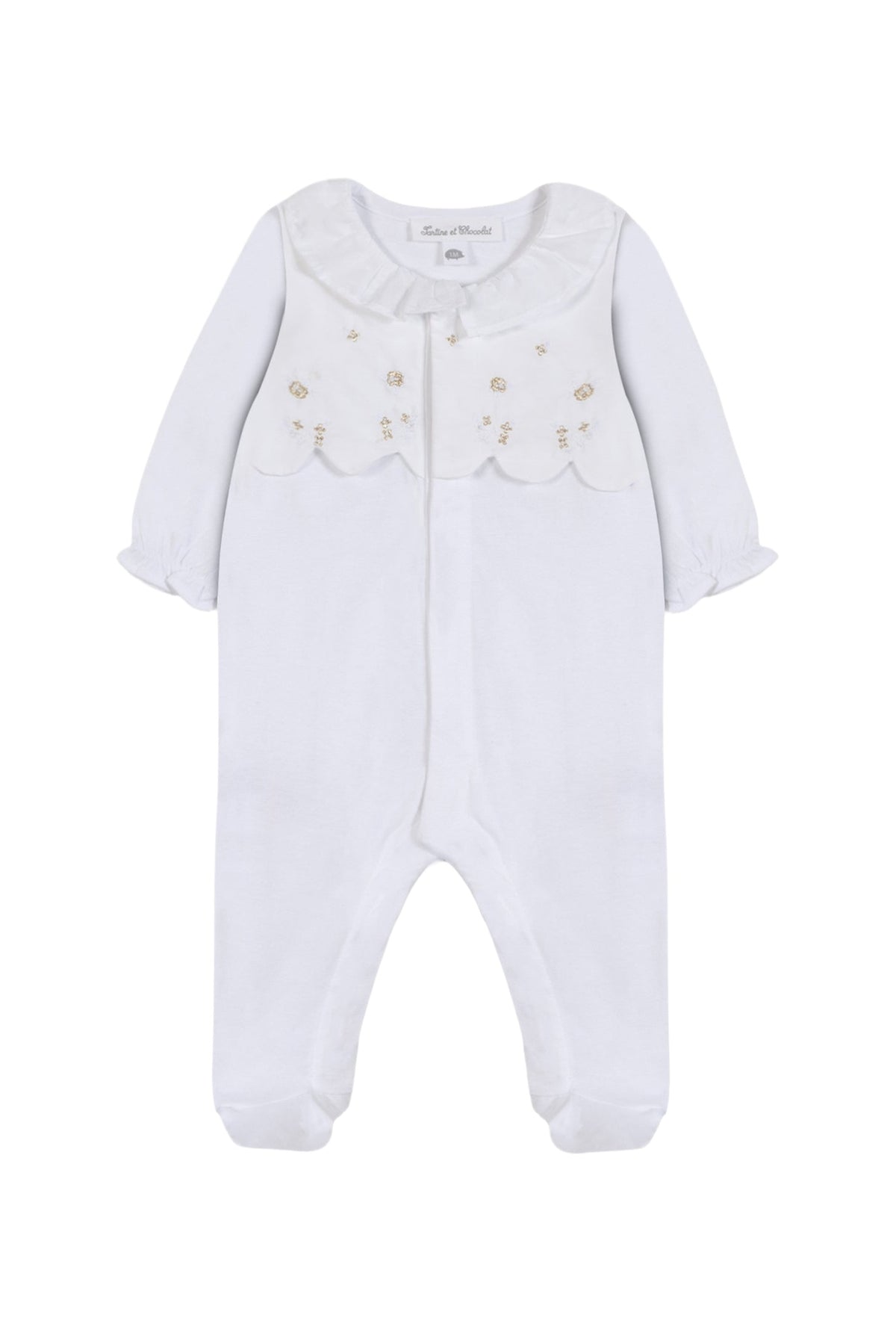 Pyjama nuit en coton - Blanc