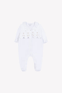 Pyjama nuit en coton - Blanc