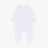 Pyjama - Blanc col volanté