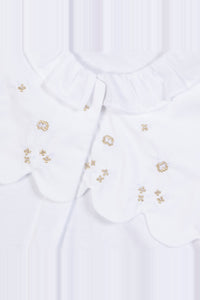 Pyjama nuit en coton - Blanc