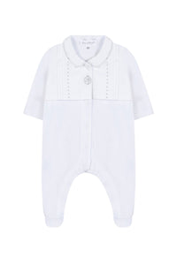 Pyjama - Gris clair col pointu