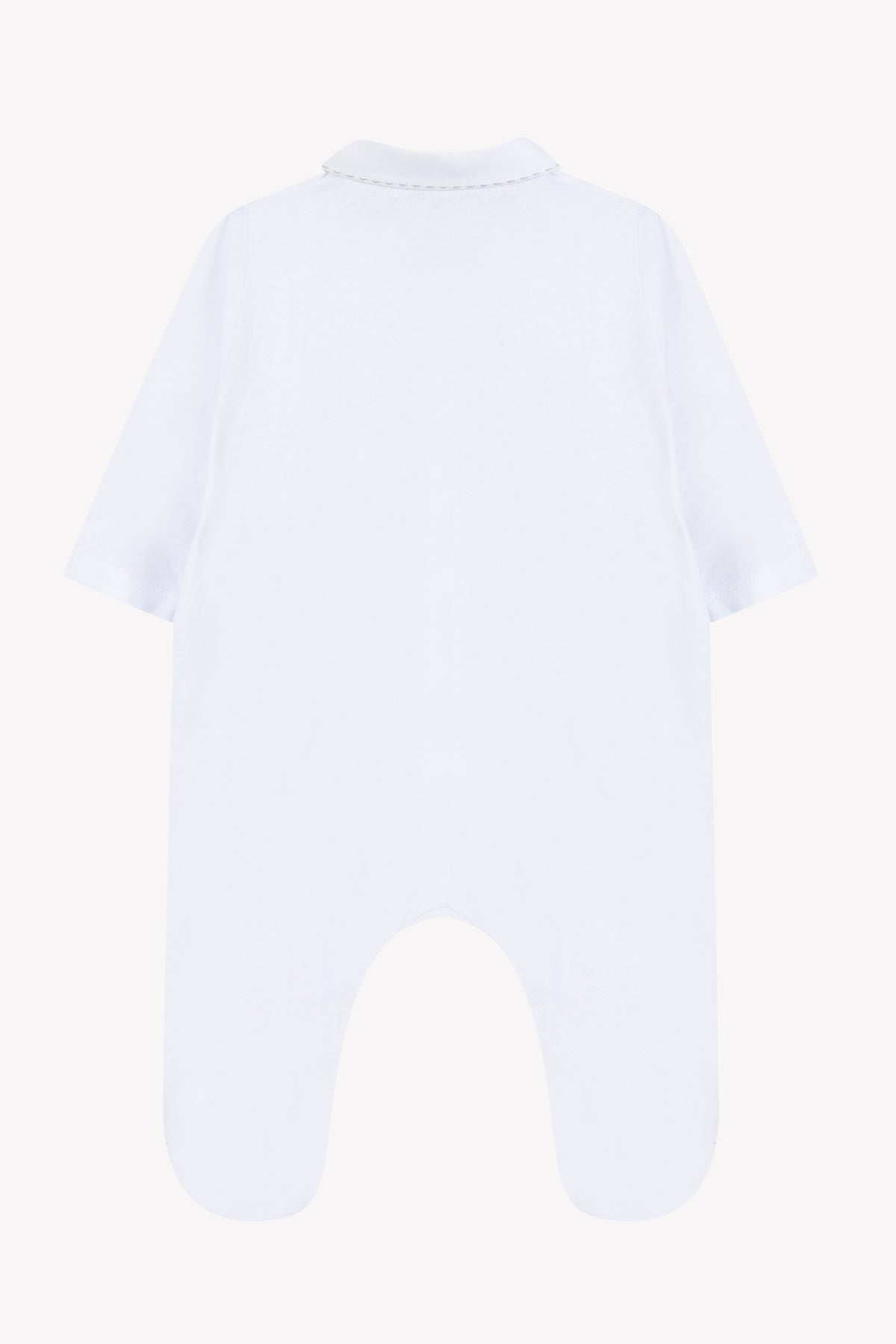 Pyjama - Gris clair col pointu