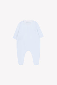 Pyjama nuit en coton - Bleu céleste