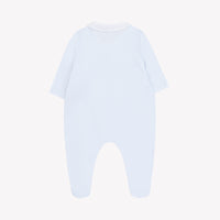 Pyjama - Bleu ciel col pointu