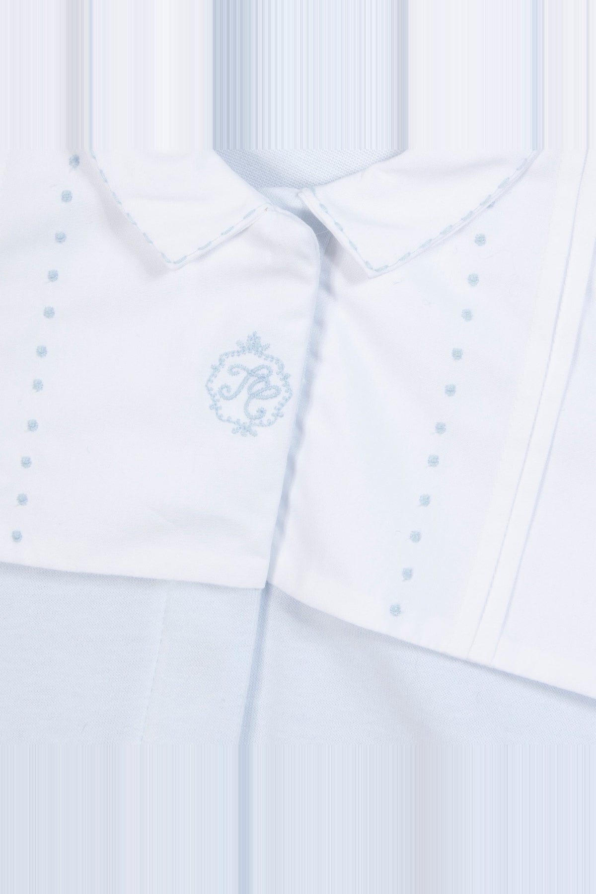 Pyjama nuit en coton - Bleu céleste