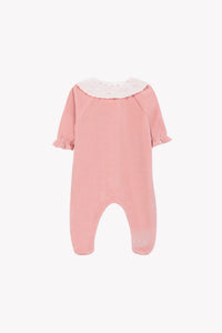 Pyjama nuit en coton - Pêche