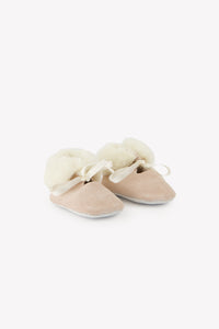 Rose Pâle / Chaussons - Rose Pâle Cuir
