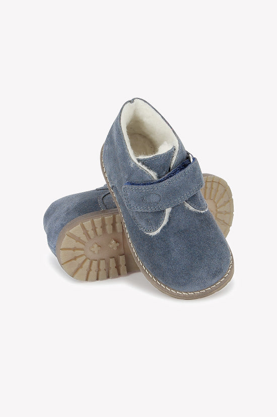 Bottes - Bleu grisé nubuck