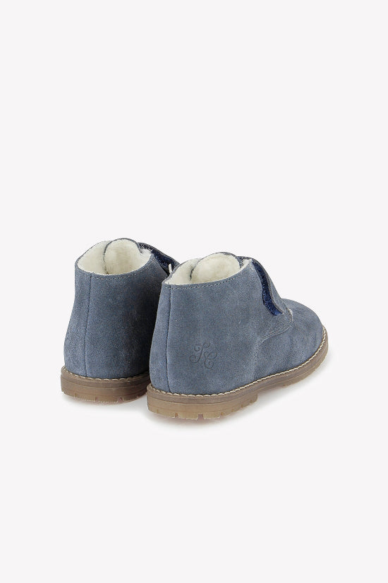Bottes - Bleu grisé nubuck