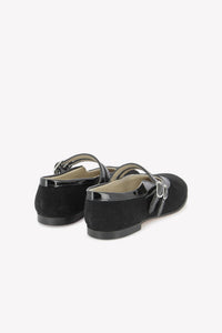 ZNO PICS // Ballerines - Noir double bride