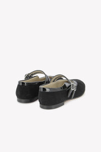 Ballerines en cuir - Noir