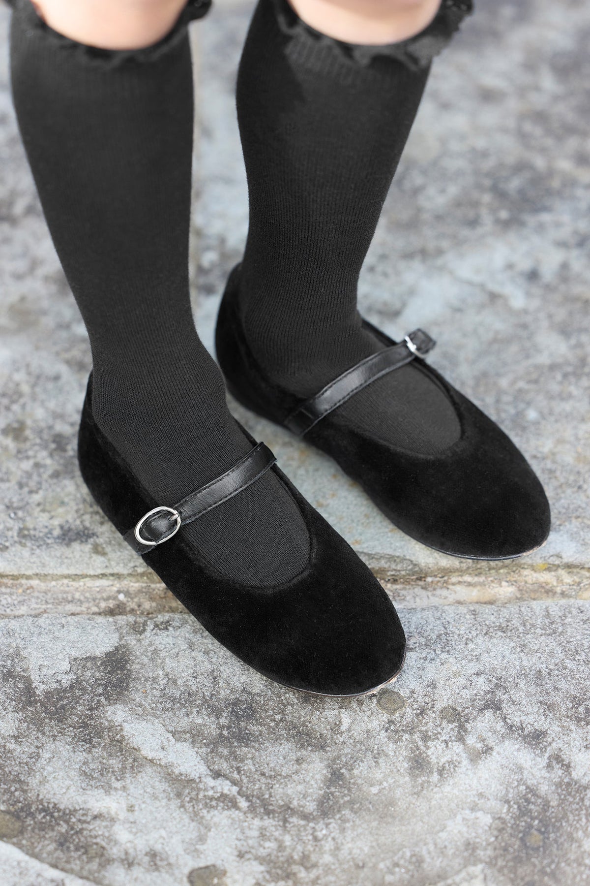 ZNO PICS // Ballerines - Noir velours