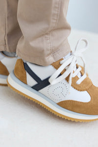Baskets - Marron cuir