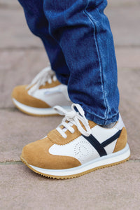 Baskets - Marron cuir