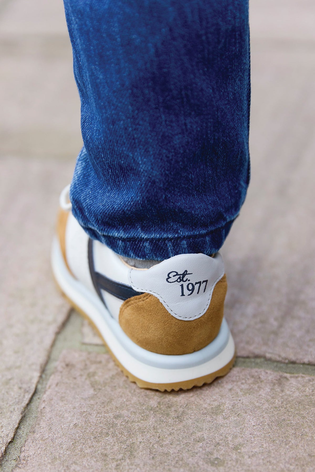 Baskets - Marron cuir